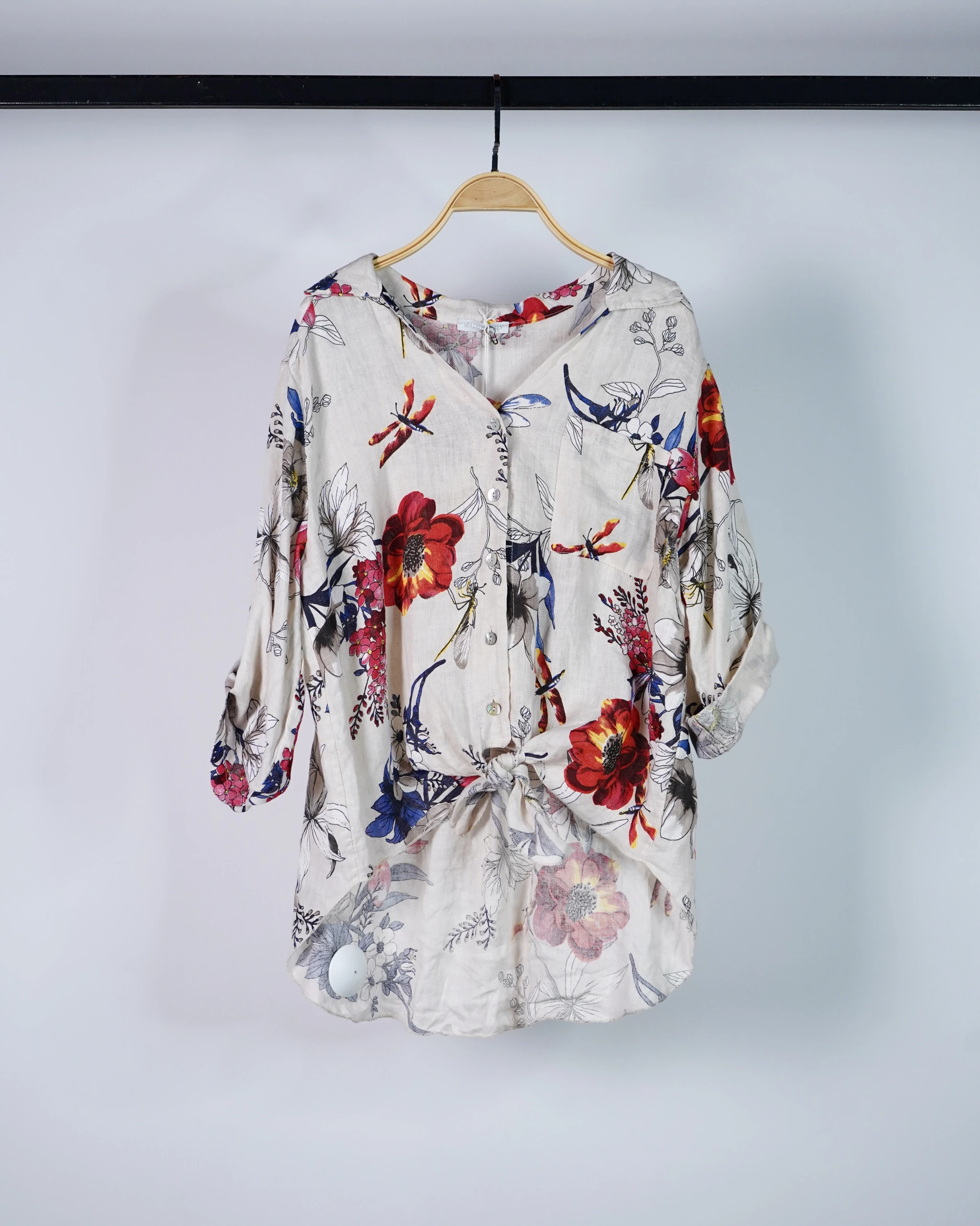 NF 10392 - شومیز گلدار گل 2